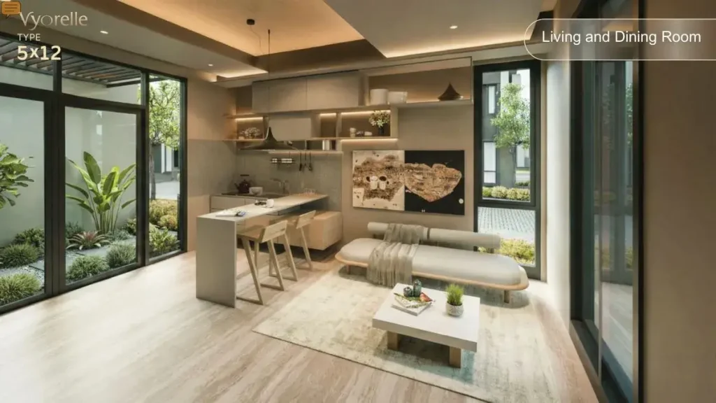 Ruang Keluarga Rumah Vyorelle 5x12