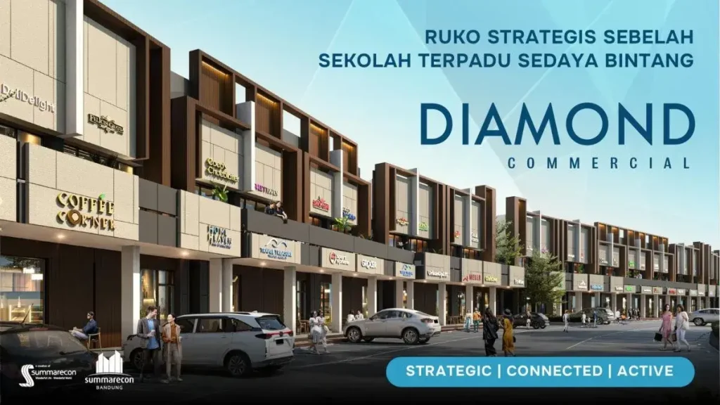 Ruko Diamond Commercial Summarcon Bandung