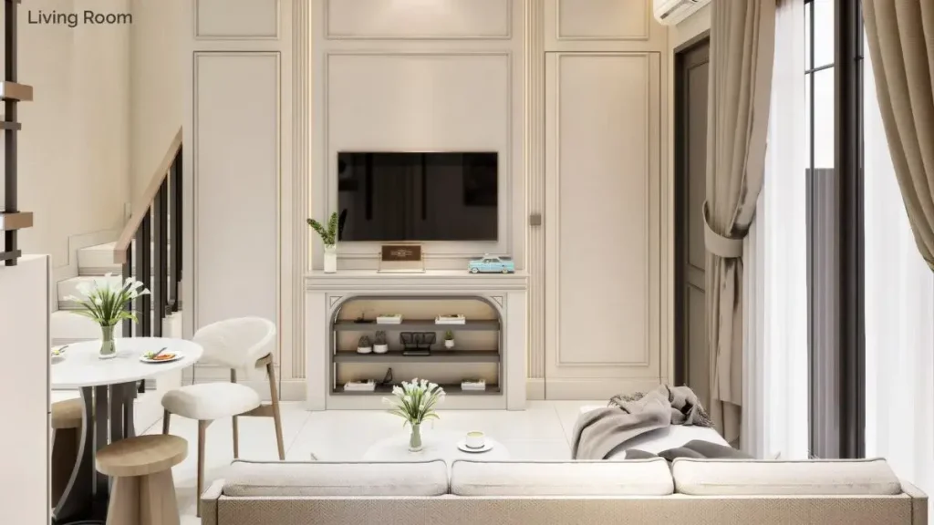 Rumah Villandry Citra Homes Halim Tipe 5 - Living Room