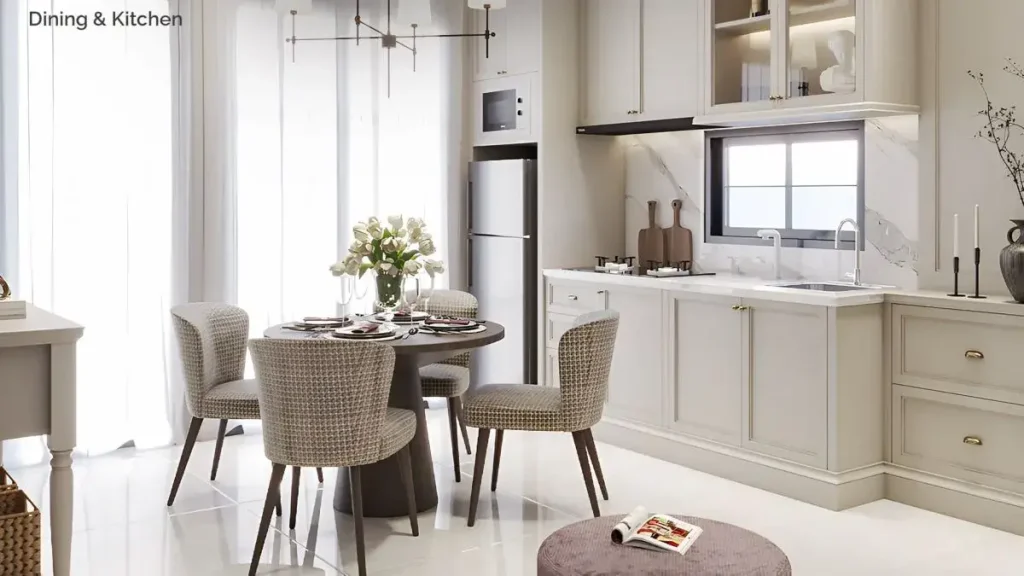 Rumah Villandry Citra Homes Halim Tipe 6 - Dining Kitchen