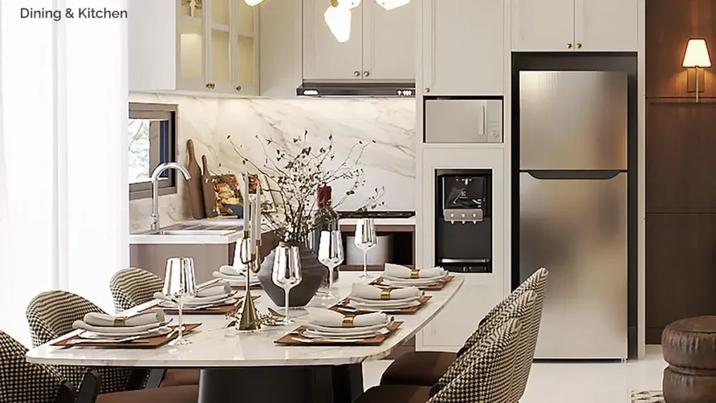 Rumah Villandry Citra Homes Halim Tipe 8 - Dining Kitchen