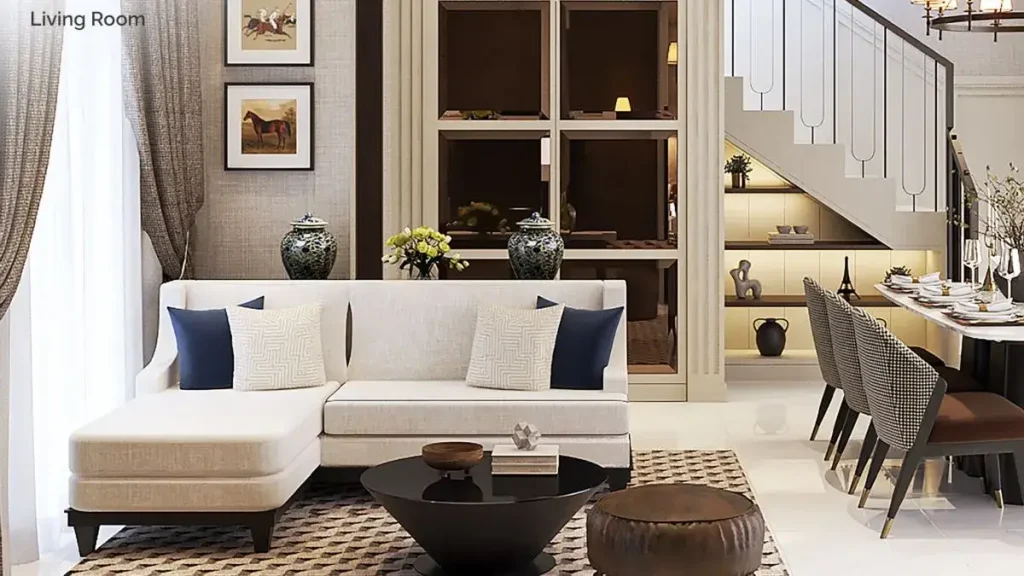 Rumah Villandry Citra Homes Halim Tipe 8 - Living Room