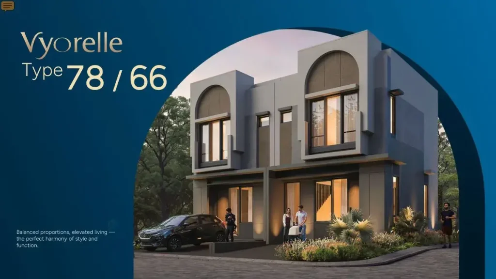 Rumah Vyorelle 5,5x12