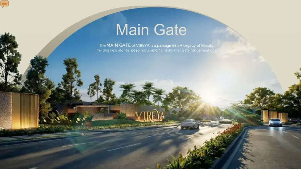 Vireya BSD Gerbang Utama