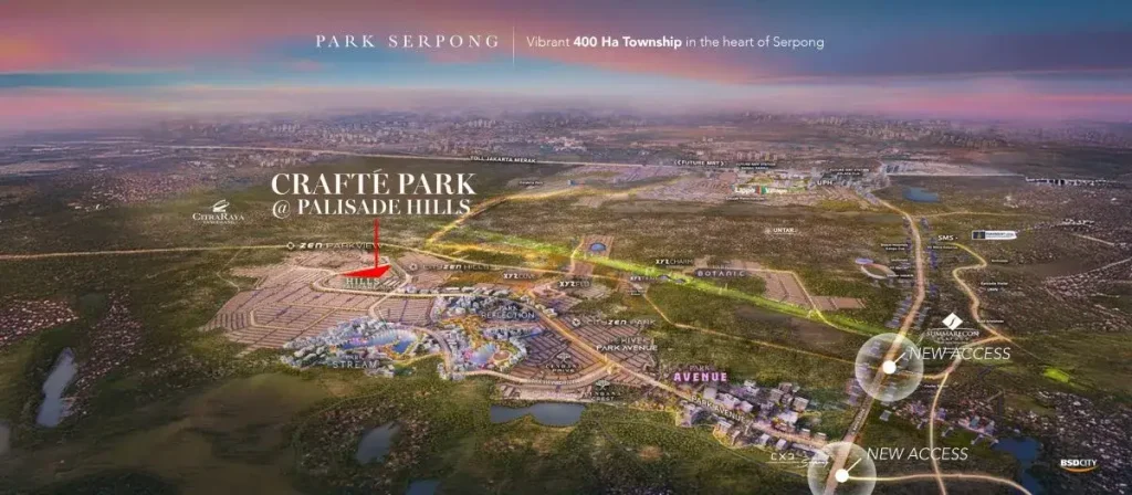 Lokasi Park Serpong Infinite Collection