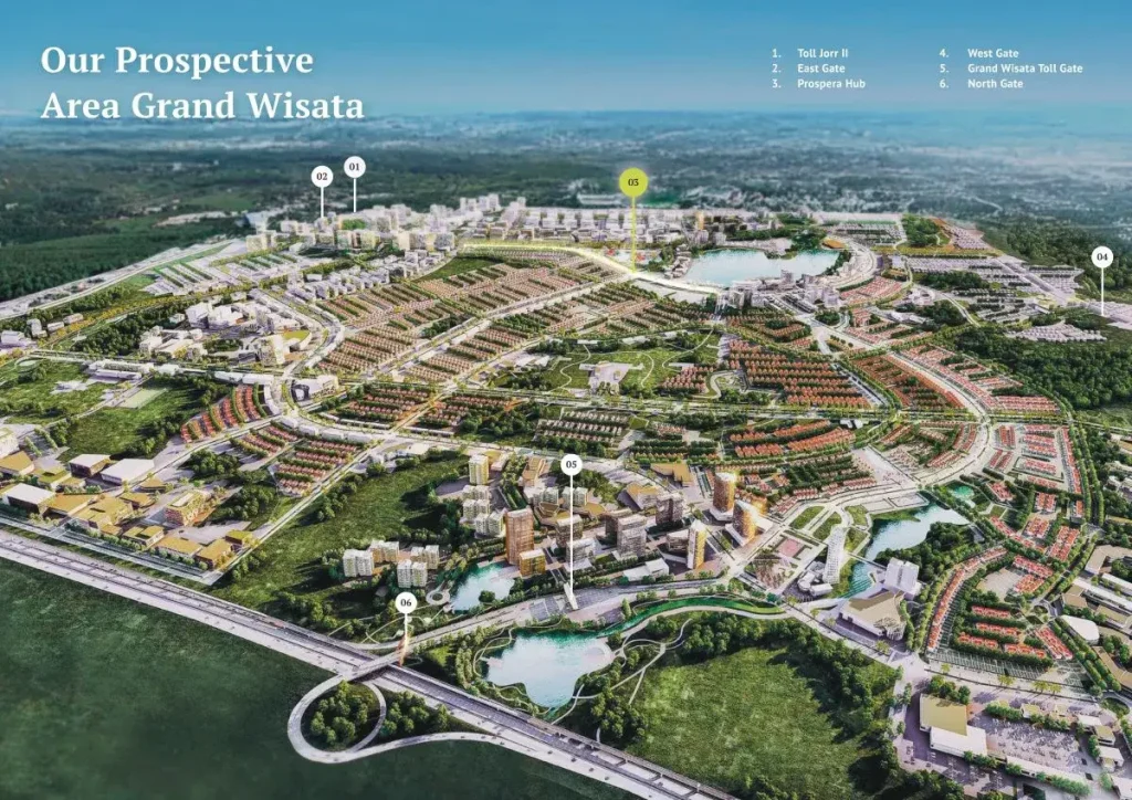 Lokasi Terra at Prospera Hub Grand Wisata