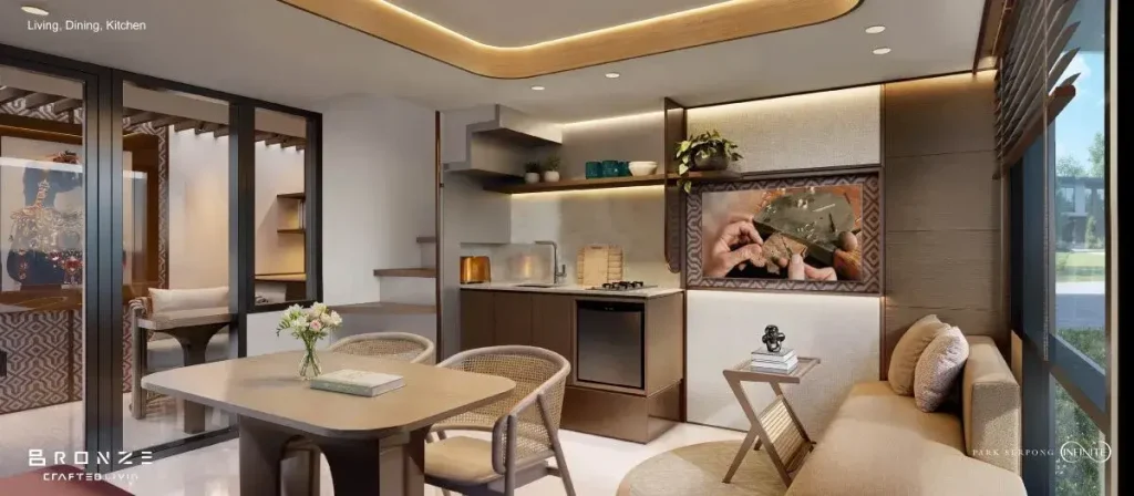 Park Serpong Infinite Collection - Bronze Crafted Livin - Living Room