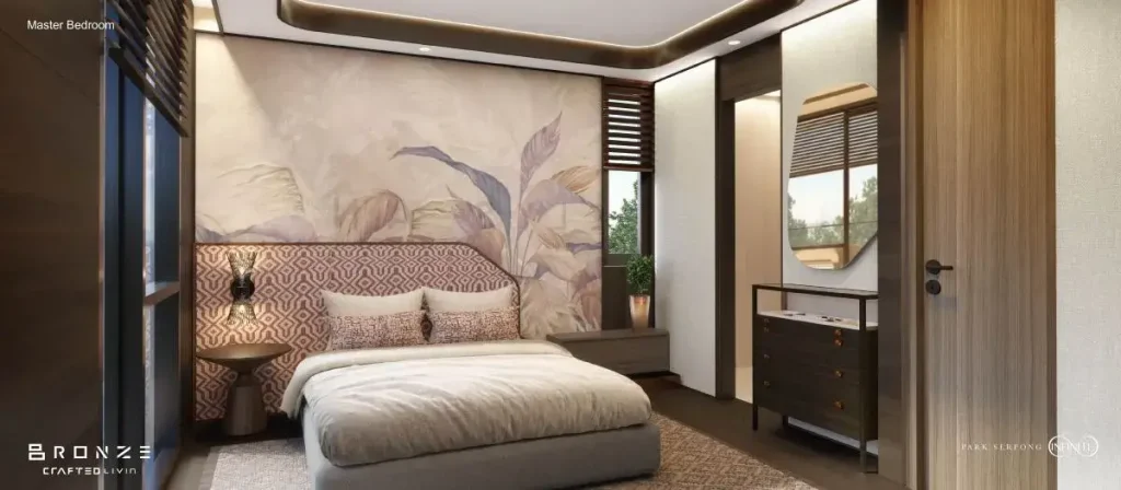 Park Serpong Infinite Collection - Bronze Crafted Livin - Master Bedroom