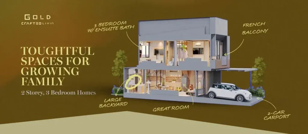 Park Serpong Infinite Collection - Gold Crafted Livin-Floor Plan