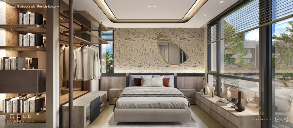 Park Serpong Infinite Collection - Gold Crafted Livin-Master Bedroom
