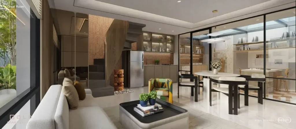 Park Serpong Infinite Collection - Gold Crafted Livin-Ruang Bawah