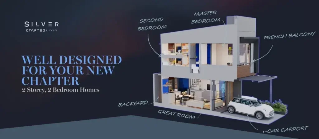 Park Serpong Infinite Collection - Silver Crafted Livin Floor Plan
