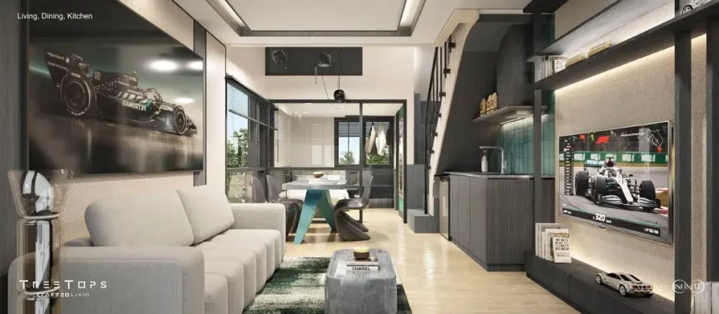 Park Serpong Infinite Collection - Tree Tops Crafted Livin - Dining Kitchen