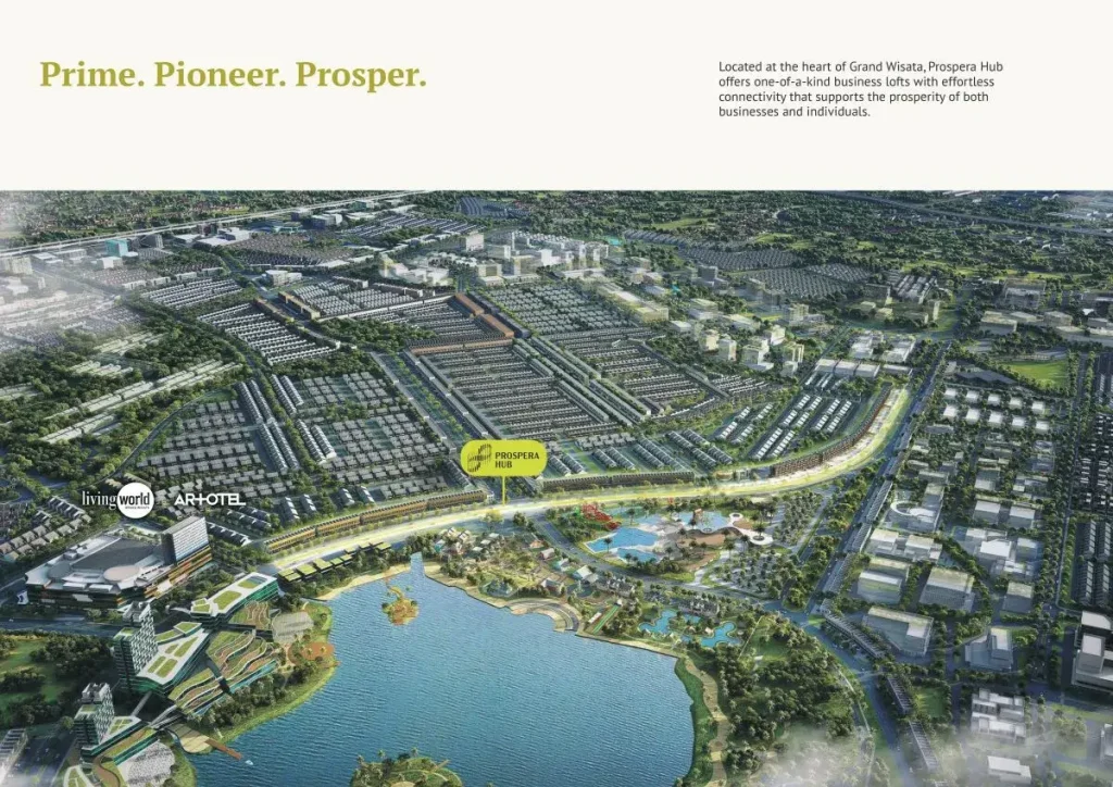 Posisi Terra at Prospera Hub Grand Wisata