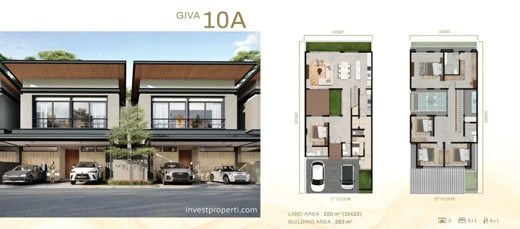 Rumah Giva at Kaia Grand Wisata TIpe 10A