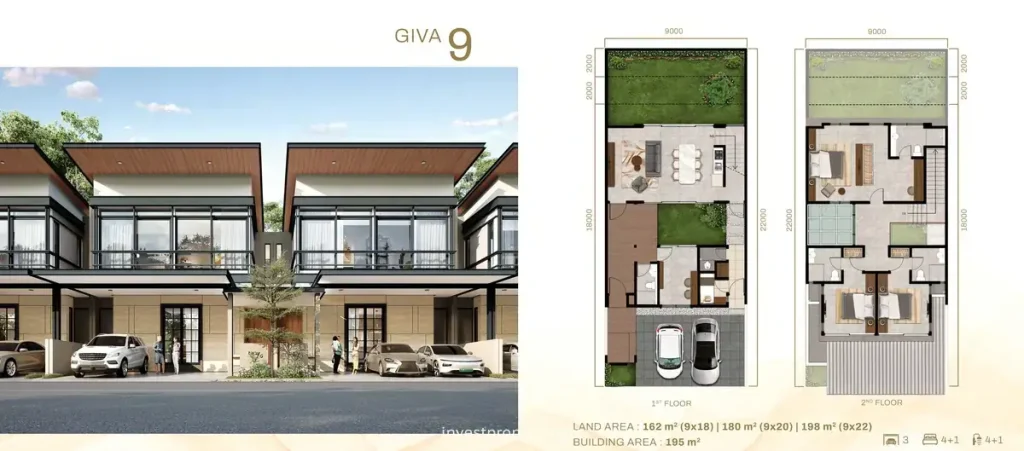 Rumah Giva at Kaia Grand Wisata TIpe 9