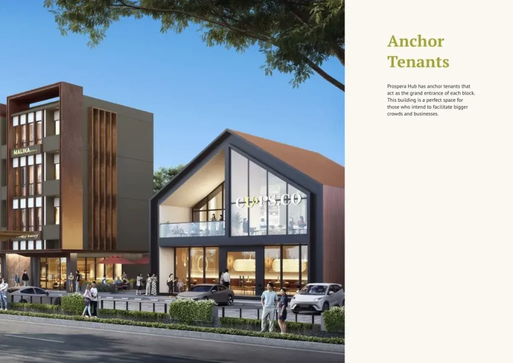 Terra at Prospera Hub Grand Wisata Anchor Tenant