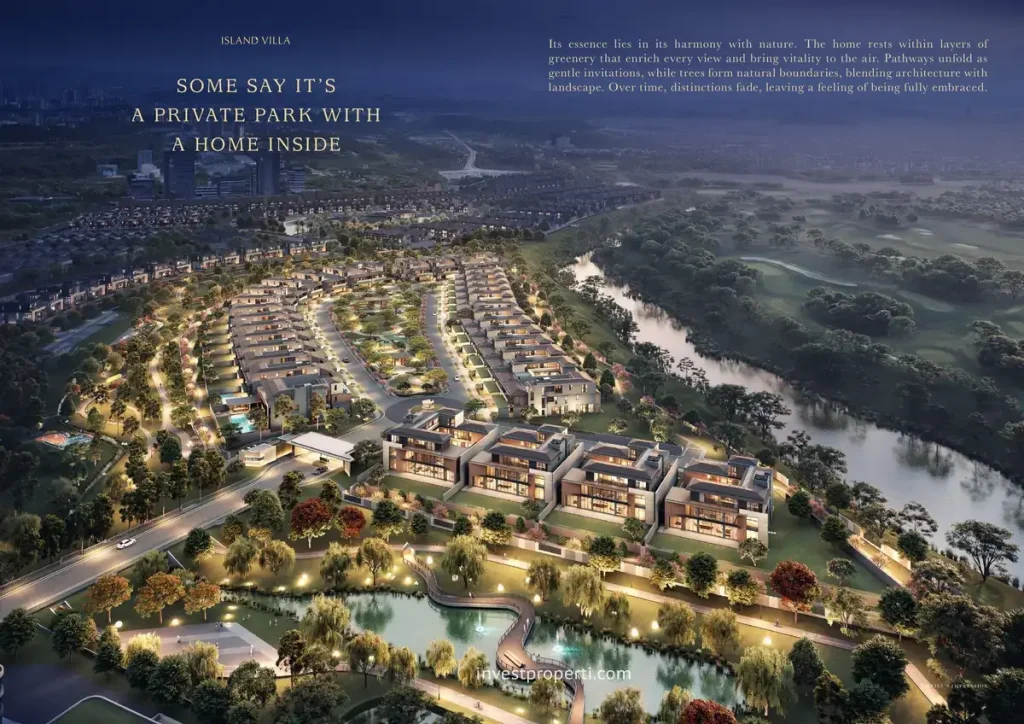 Island Villa at NavaPark BSD