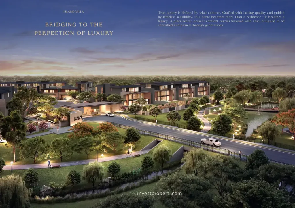 Island Villa at NavaPark BSD Gate