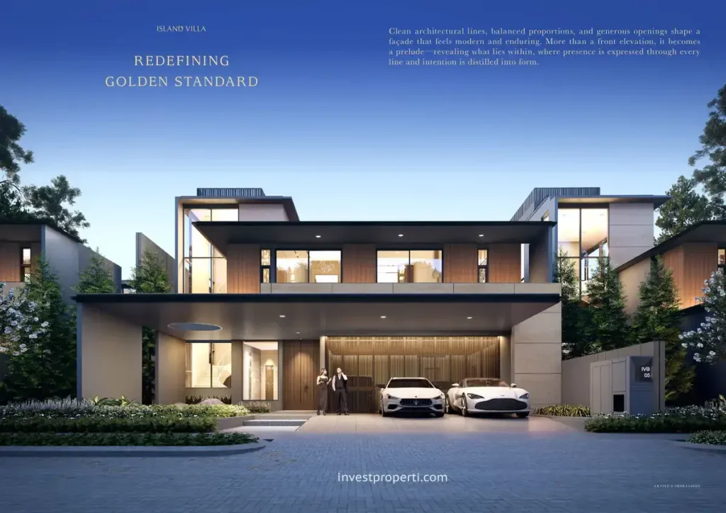 Island Villa at NavaPark BSD Tipe Premium