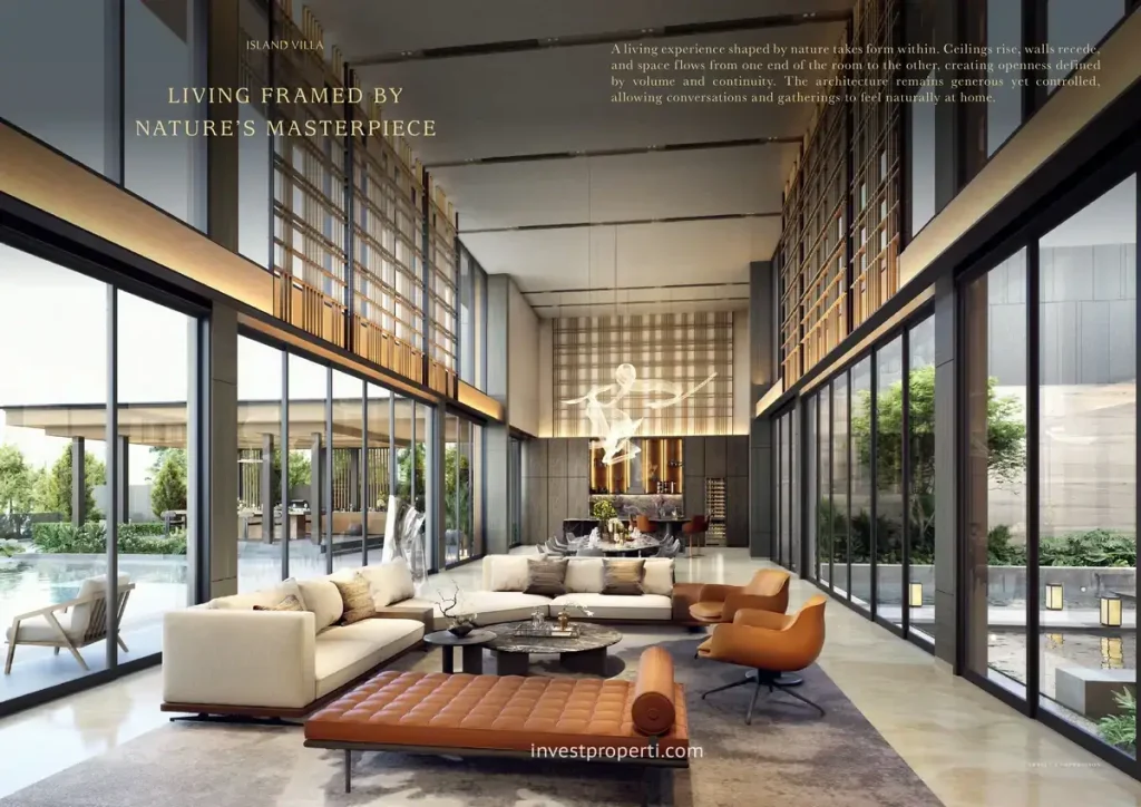 Island Villa at NavaPark BSD Tipe Signature Living Room