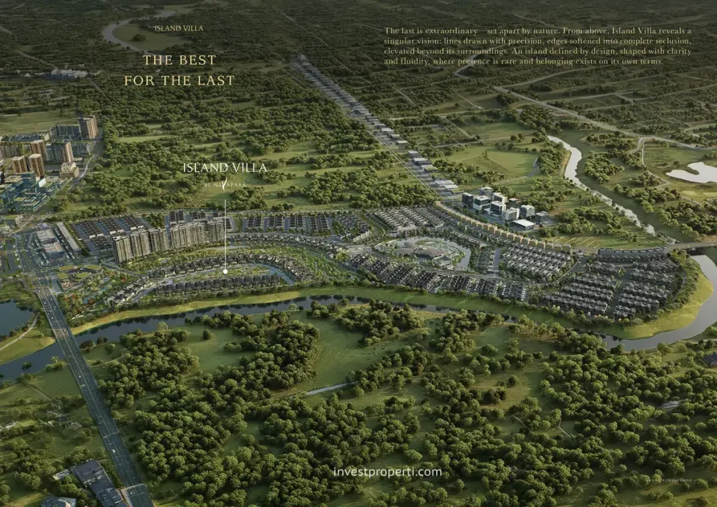 Island Villa at NavaPark BSD