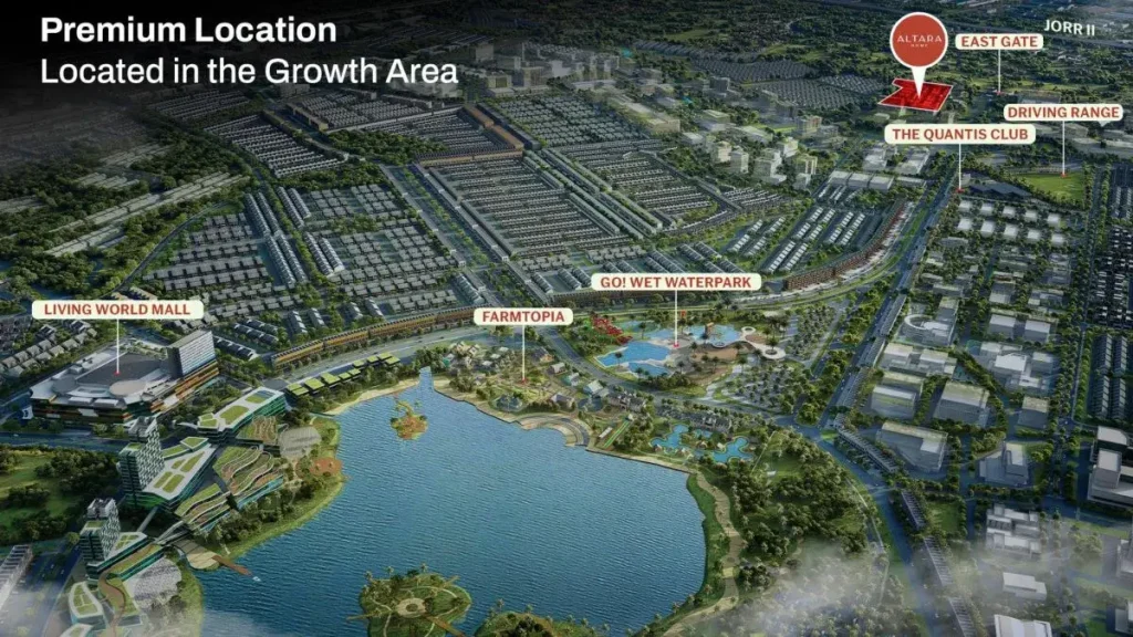 Lokasi Altara Prime Grand Wisata