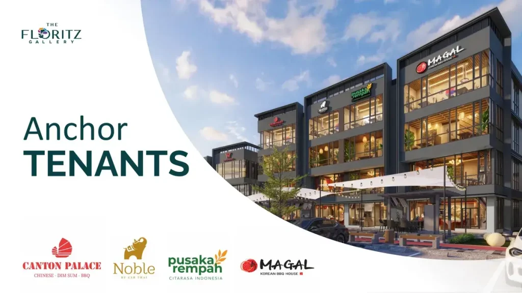 Anchor Tenant Ruko The Floritz Gallery Asthara Skyfront City
