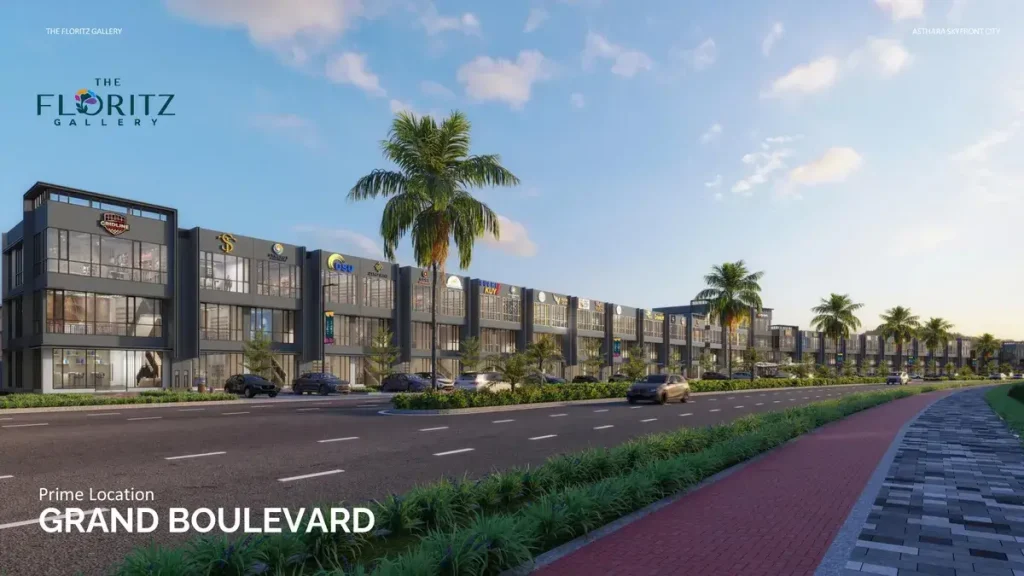 Boulevard Ruko The Floritz Gallery Asthara Skyfront City