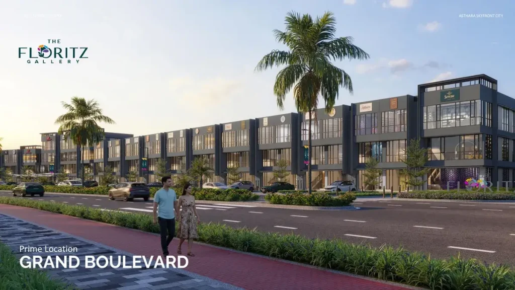 Boulevard Ruko The Floritz Gallery Asthara Skyfront City