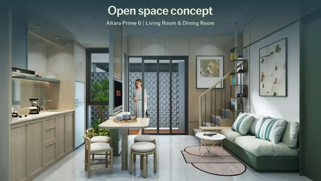 Desain Rumah Altara Prime Grand Wisata Tipe 6 Dining Room