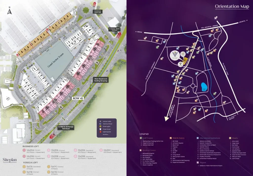 Sitemap Lokasi VSC OS Gading Serpong