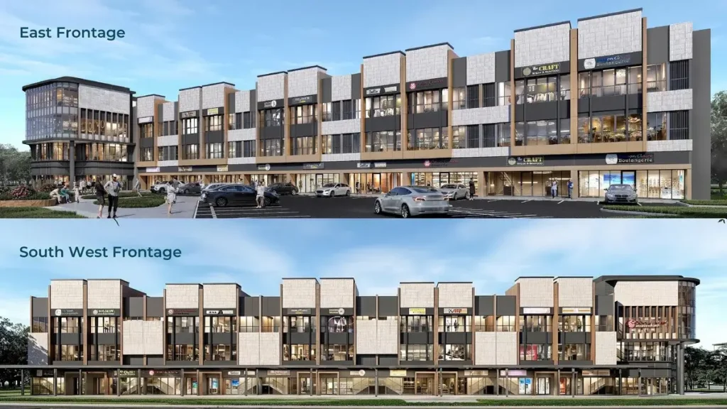 Facade West 18 ShopHouses Alam Sutera