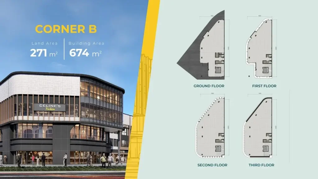 West 18 Shophouses Alam Sutera Tipe Corner B