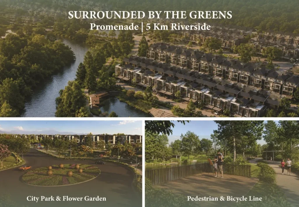 Ecovia Kota Wisata Bravera District Greeneries