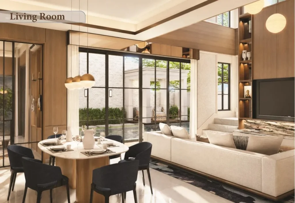 Leyora Ecovia Kota Wisata Tipe 10 - Living Room