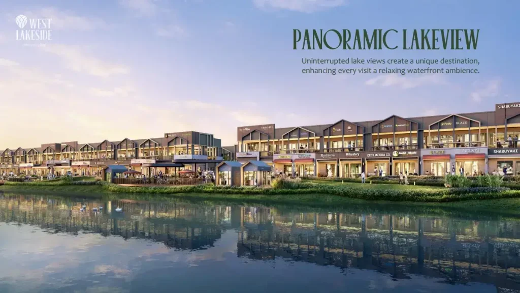 Ruko West Lakeside BSD Panoramic Lakeview