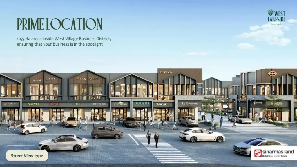 West Lakeside BSD Street View Type
