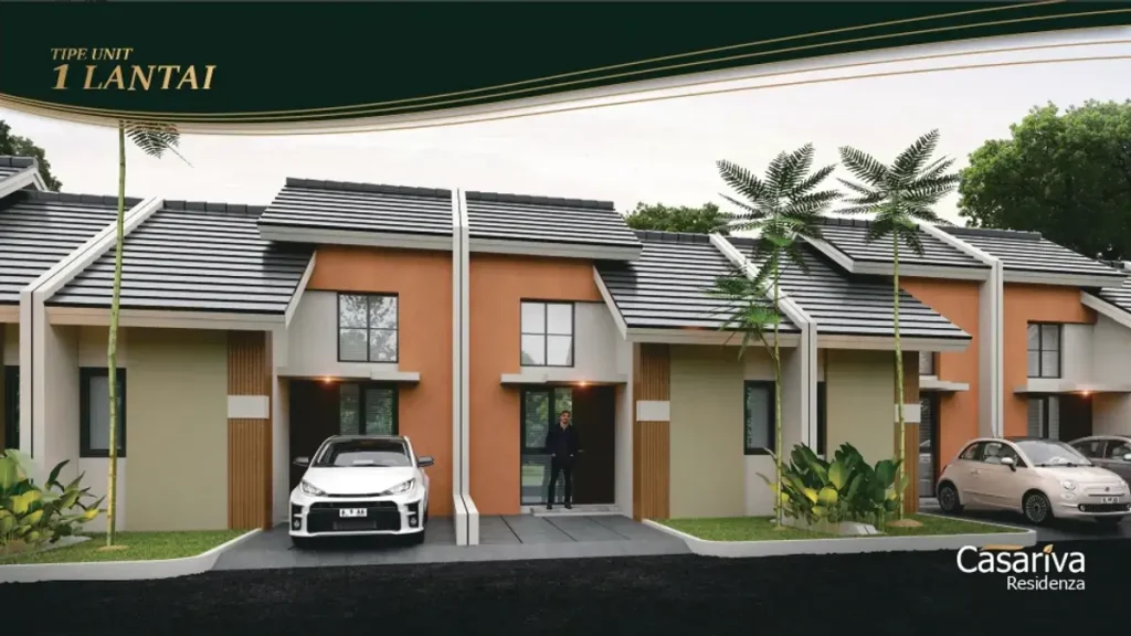 Rumah Casariva Cibinong Tipe 1 LT