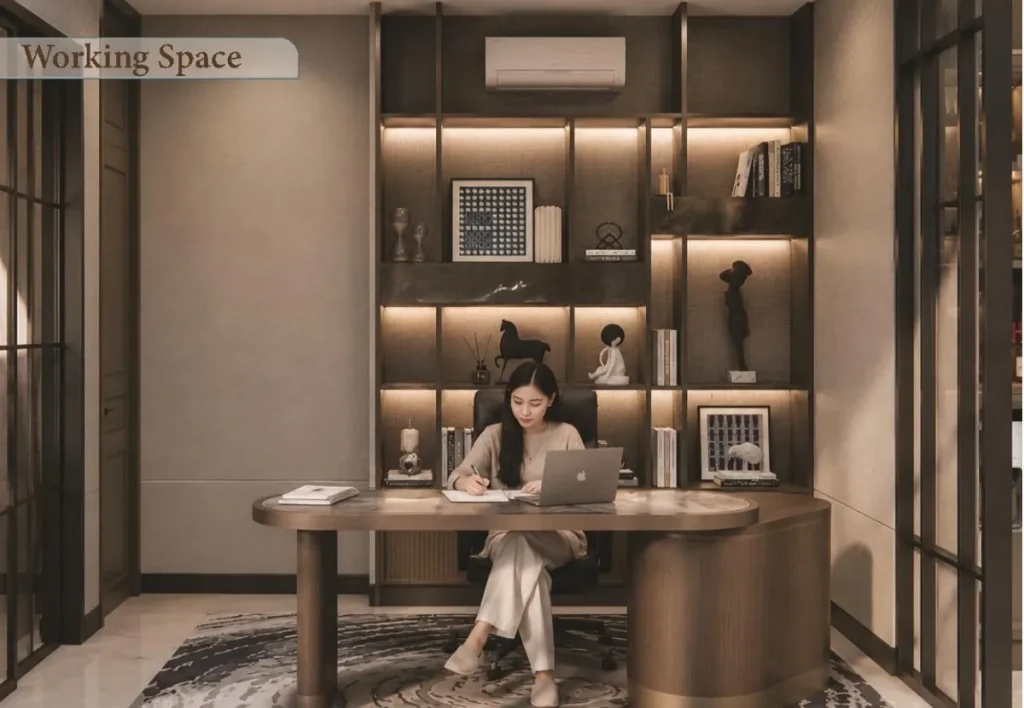 Rumah Leyora Tipe 12 - Working Space