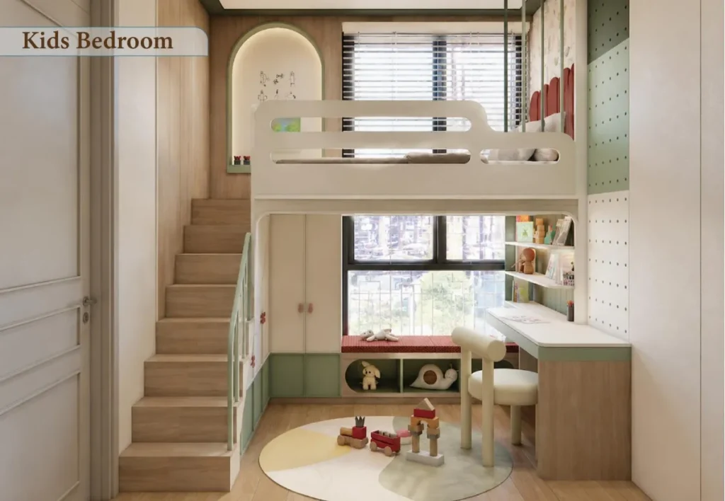 Denah Rumah Leyora Tipe 9 - Kids Bedroom