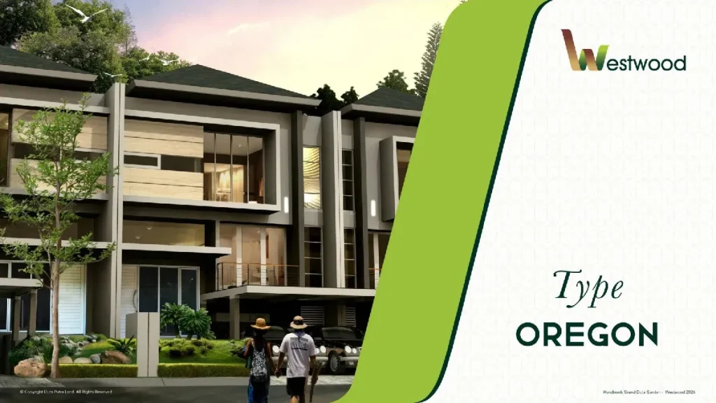 Rumah Westwood Residence Tipe Oregon