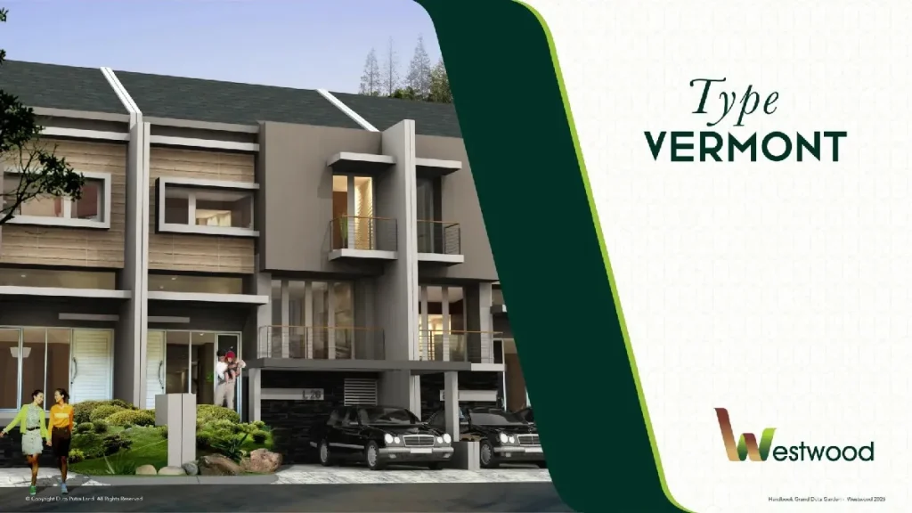 Rumah Westwood Residence Tipe Vermont
