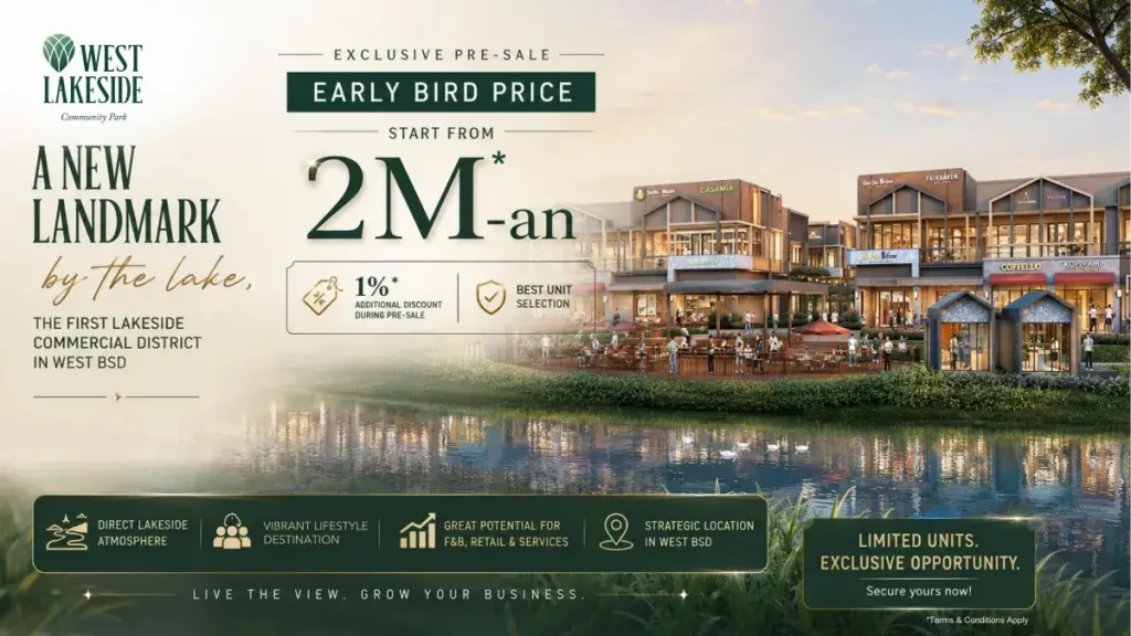 West Lakeside BSD Harga Early Bird