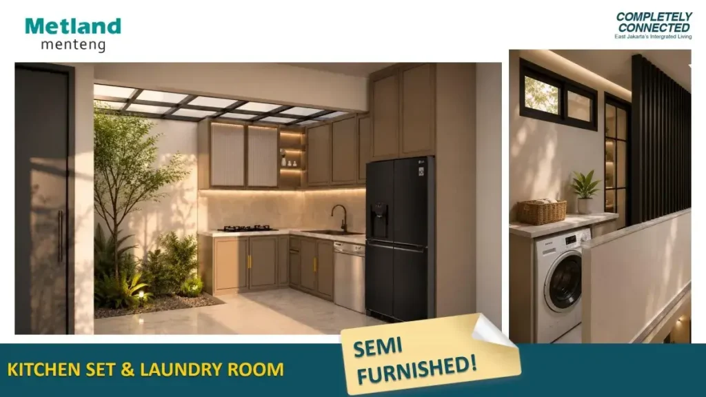 Rumah Rumah Conifera Metland Menteng - Kitchen Set