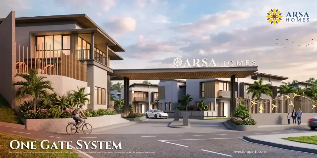 Gerbang Cluster Arsa Homes Cirendeu Tangerang