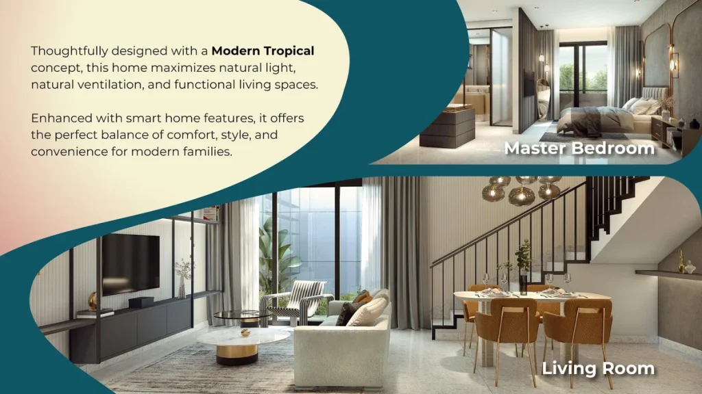 Interior Desain Rumah Rumi Alam Sutera Tipe RUU