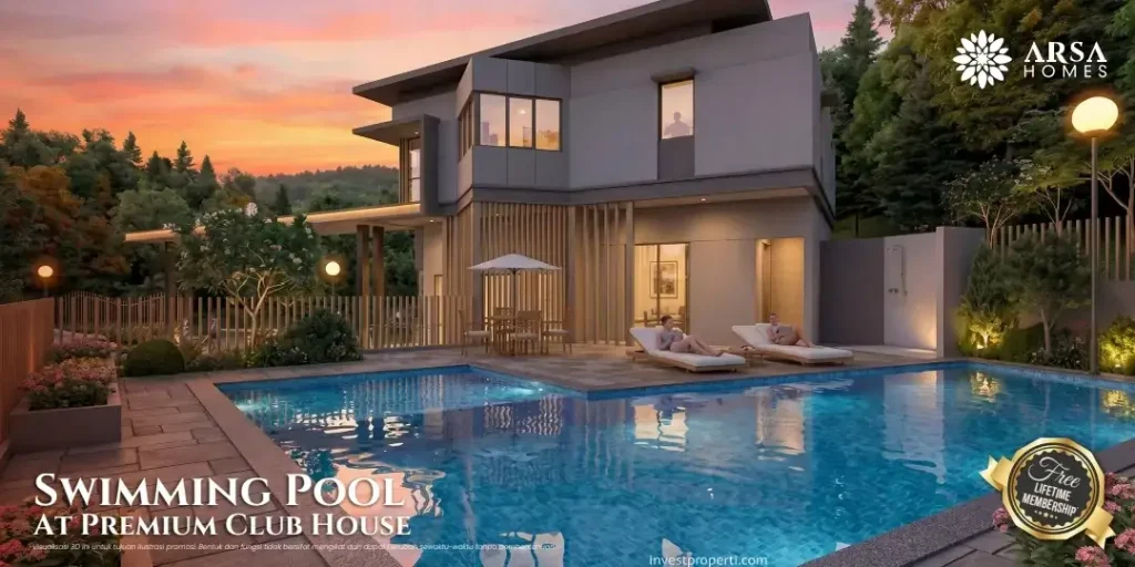 Kolam Renang Arsa Homes Tangerang