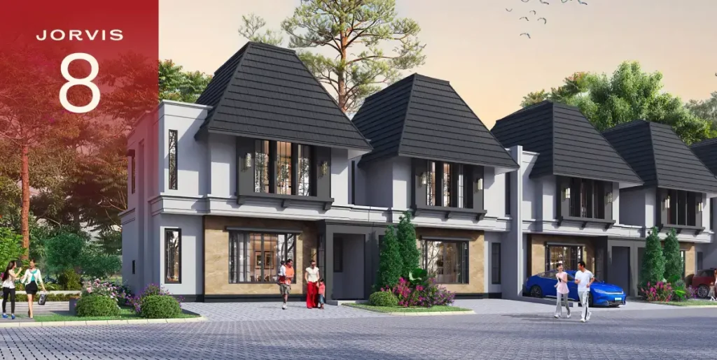 Rumah Jorvis Citra Garden Serpong Tipe 8