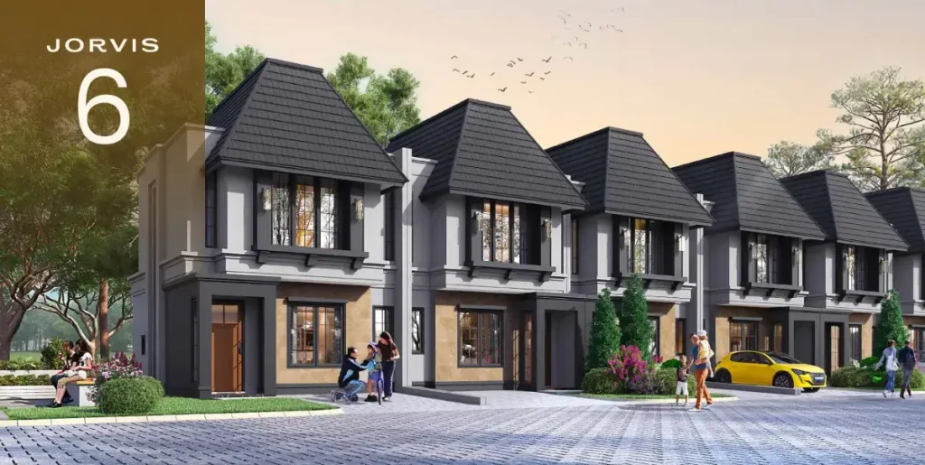Rumah Jorvis Citra Garden Serpong Tipe 6